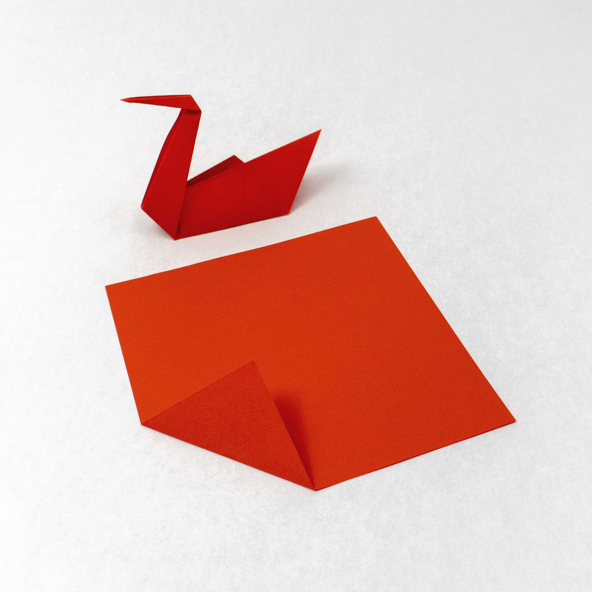 Origami Paper Orange Color - 150 mm - 14 sheets
