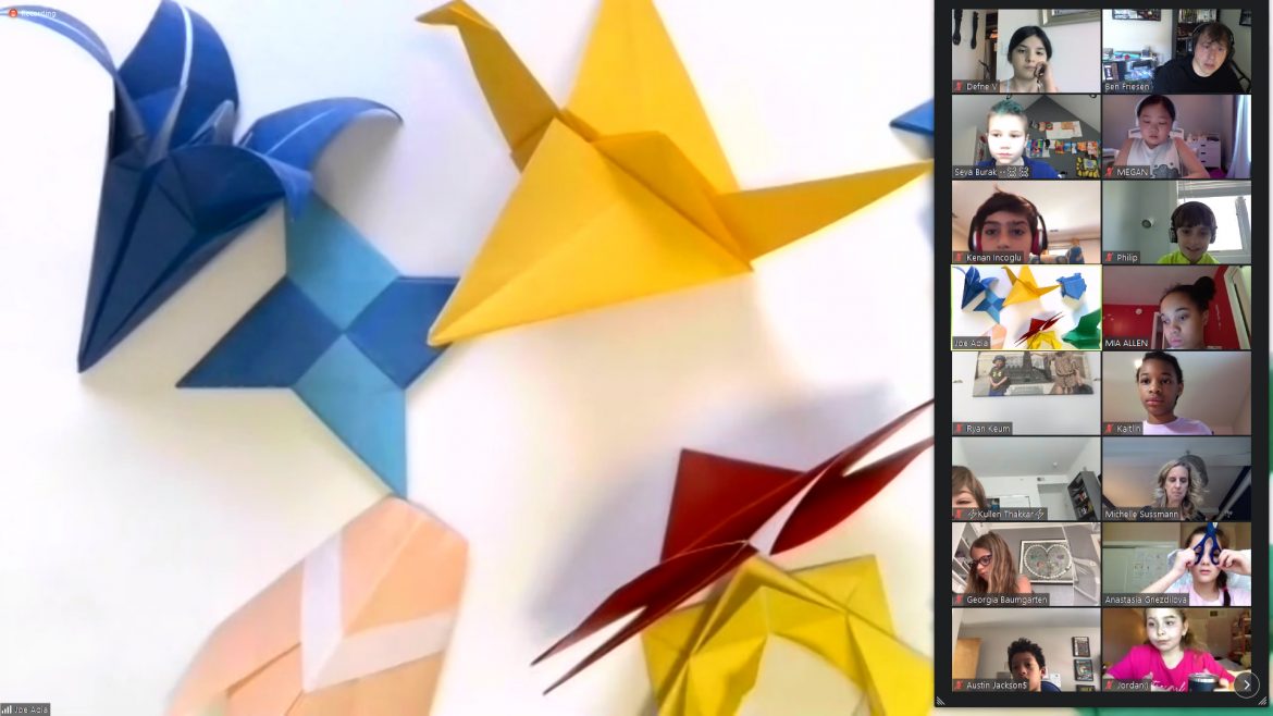 Virtual Corporate Origami Classes | Taro’s Origami Studio