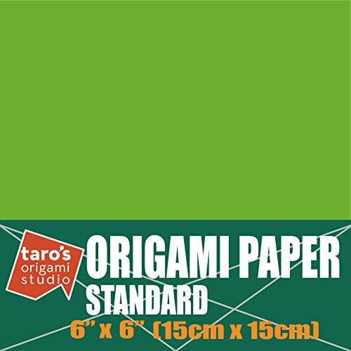 Taro S Origami Studio Standard 6 Inch 15 Cm Japanese Premium Origami Paper One Sided Single Color 50 Sheets Taro S Origami Studio